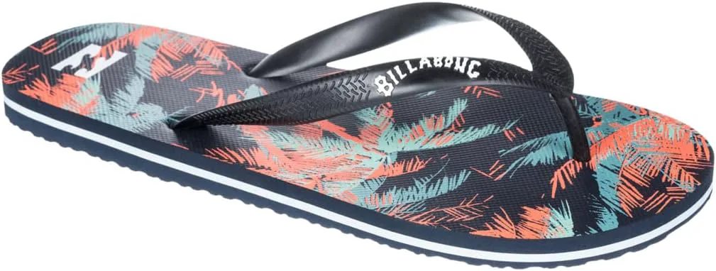 Шлепанцы Billabong mens Tides Classic Printed, темно-синий