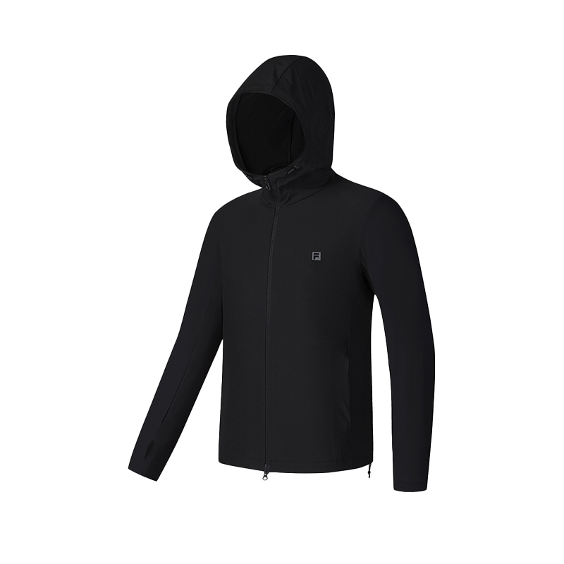 

FILA Фитнес-куртка мужская угольно-черная, Jet Black-BK