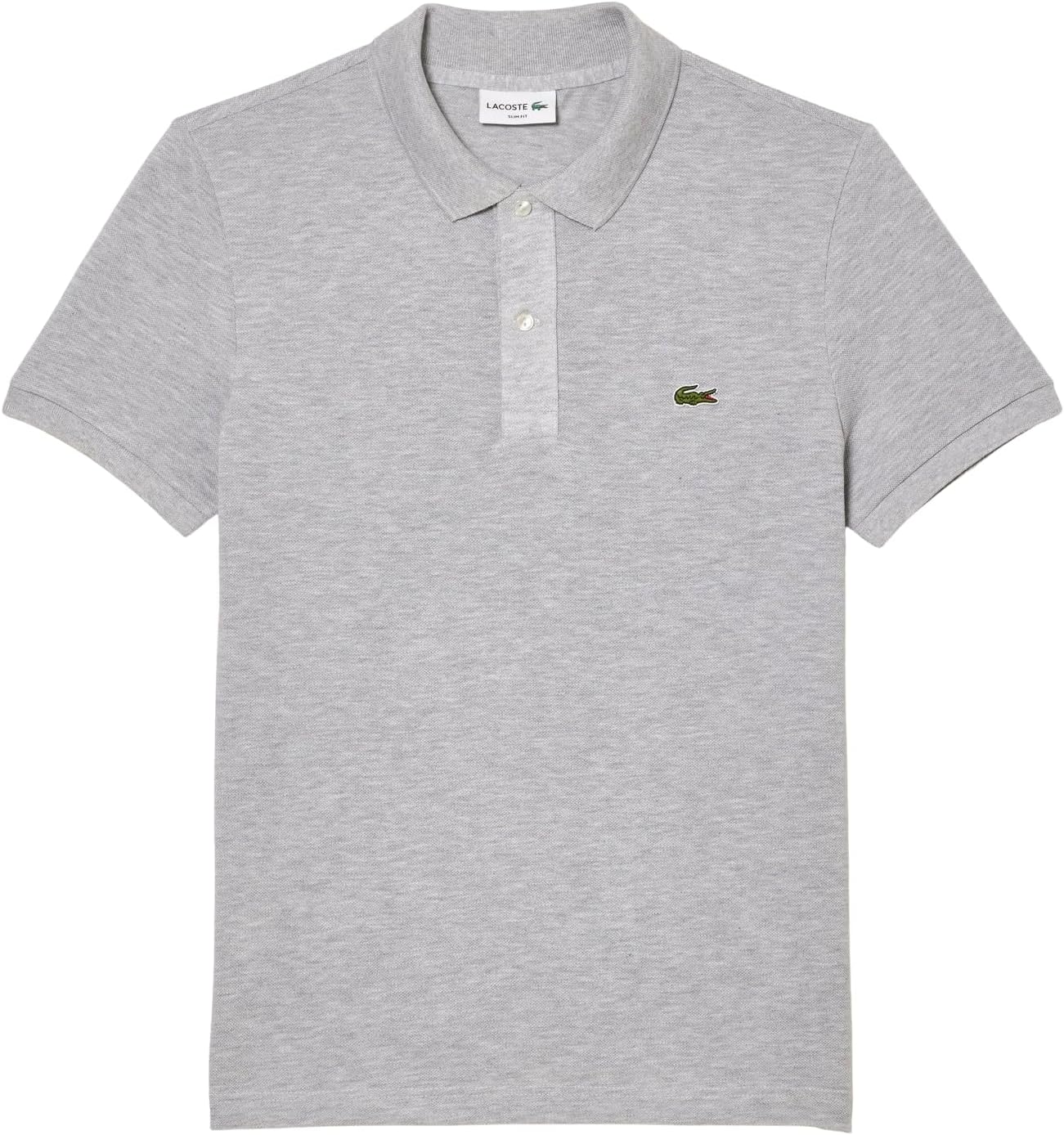 

Lacoste мужская приталенная короткая рукав поло L12.12, Grey Chine, Серый, Lacoste мужская приталенная короткая рукав поло L12.12, Grey Chine