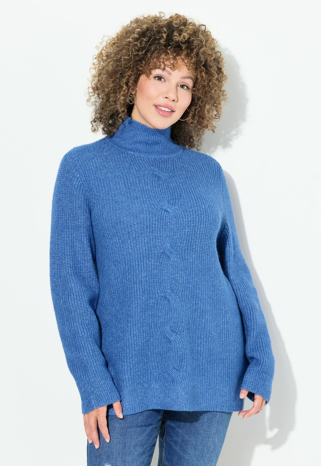 

Джемпер TURTLENECK Ulla Popken, синий