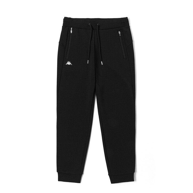 

Kappa Женские трикотажные спортивные штаны, цвет Black
