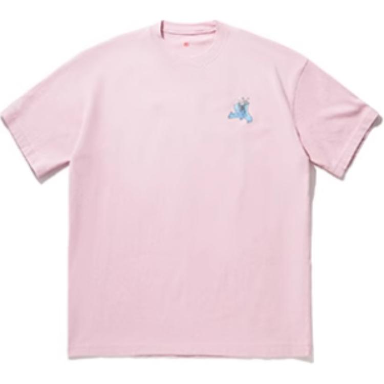 

Футболка для фитнеса LiNing мужская розовая