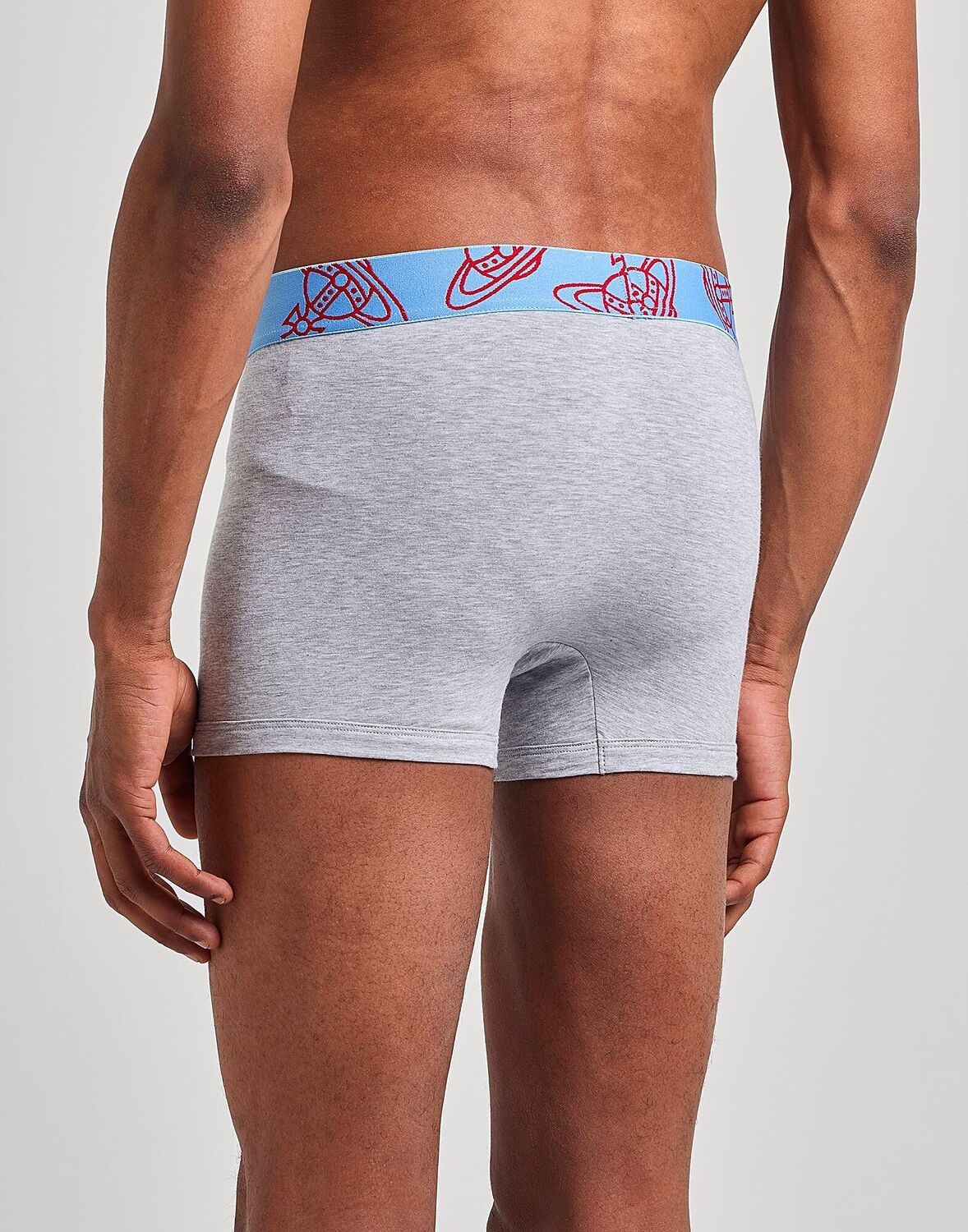 Комлпект боксеров Two-Pack Boxer Seamless Vivienne Westwood, светло-серый — фото 3