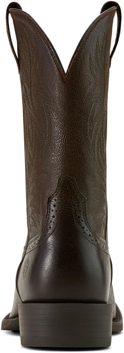 Мужские вестерн-ботинки ARIAT Heritage Roper, шоколадный — фото 4