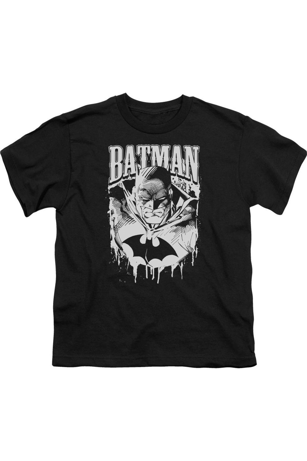 

Футболка с коротким рукавом для детей "Bat Metal" Batman Gildan, черный