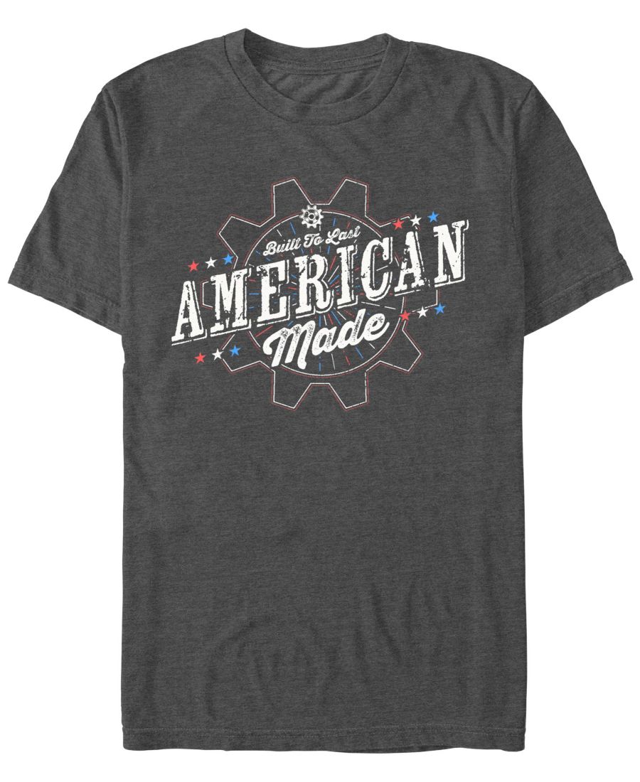 

Мужская футболка с коротким рукавом американского производства Generic Additude, Charcoal heather, Черный, Мужская футболка с коротким рукавом американского производства Generic Additude, Charcoal heather