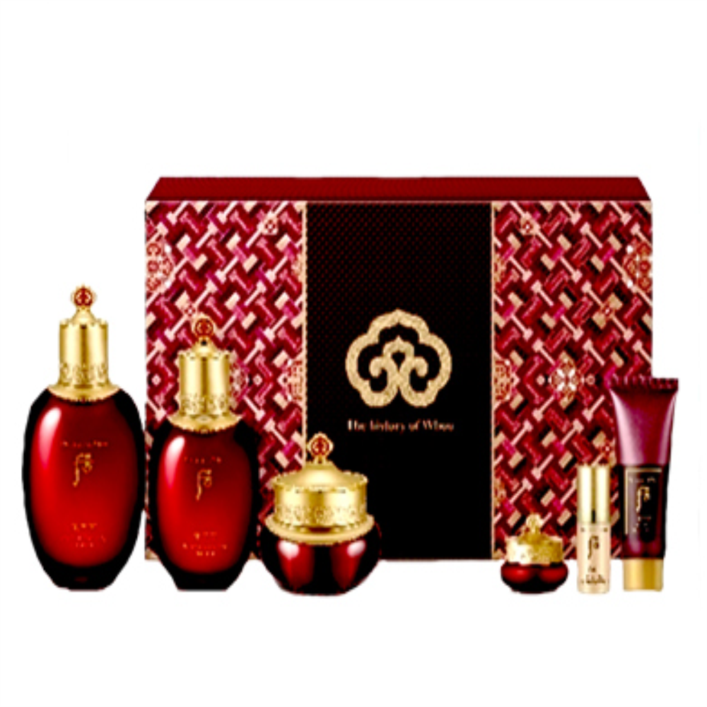 

Набор для ухода за кожей Jing Rate Collection Box против морщин, подтягивающий и увлажняющий, 6 предметов The History Of Whoo