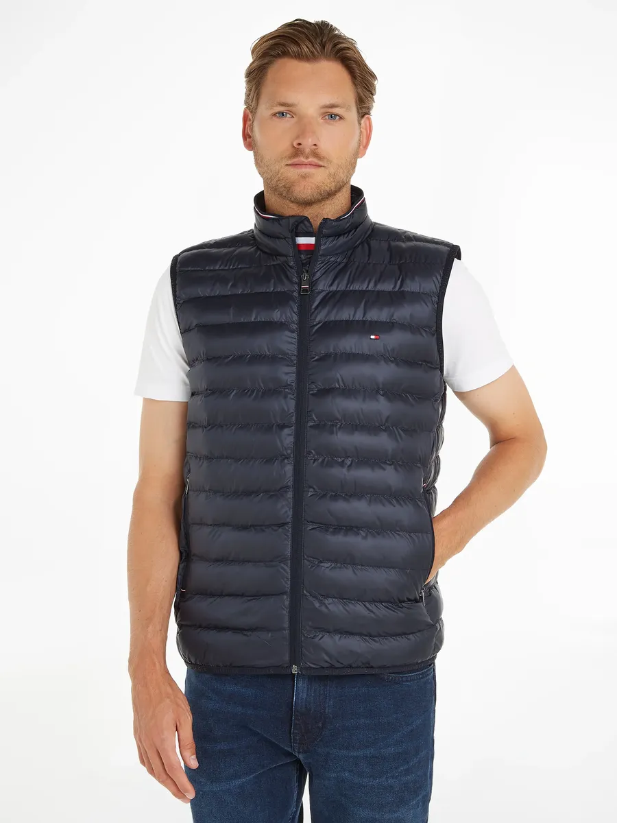 

Стеганый жилет Tommy Hilfiger "Core Packable Down Vest", цвет Sky Captain