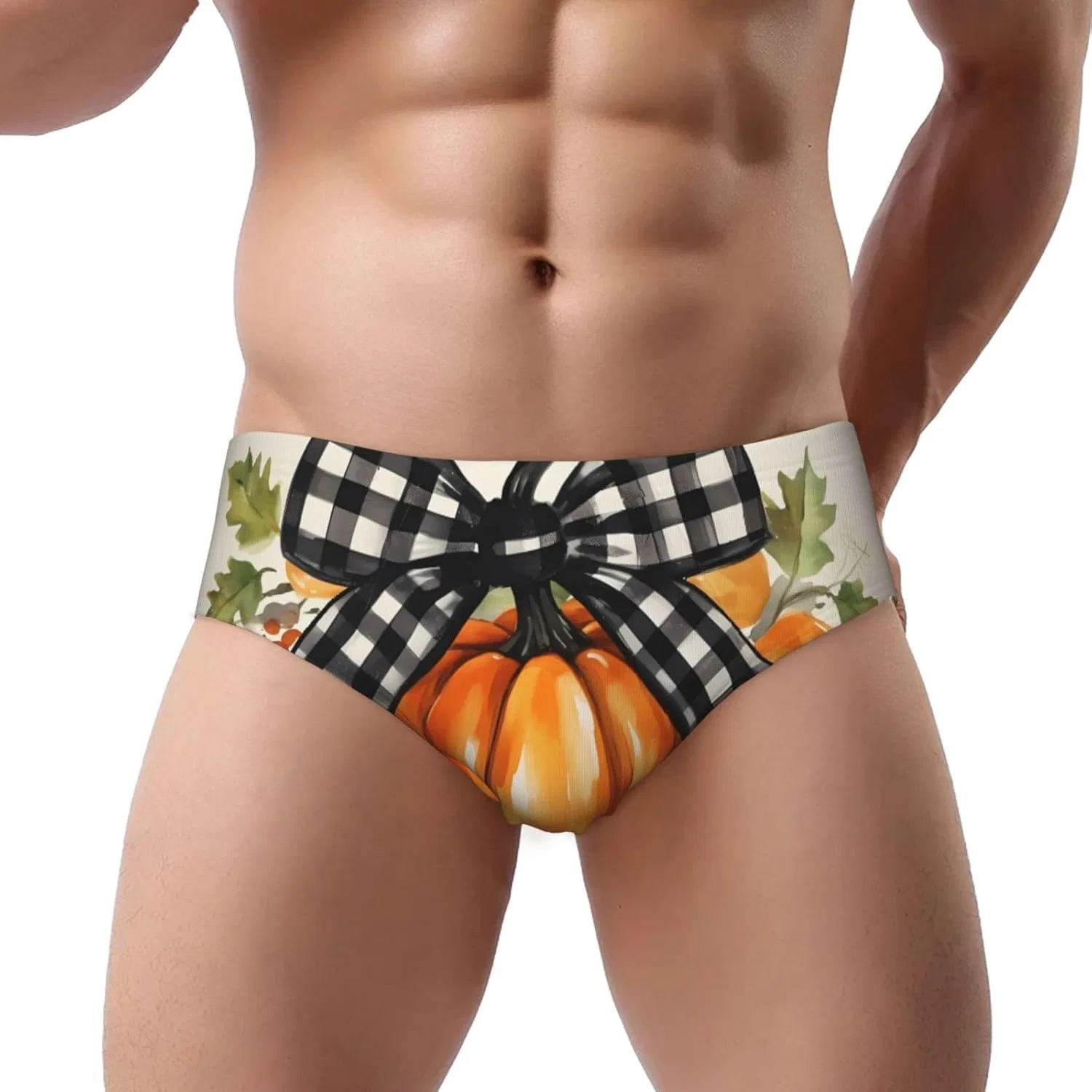 Брифы с принтом совы, Fall Pumpkin 4