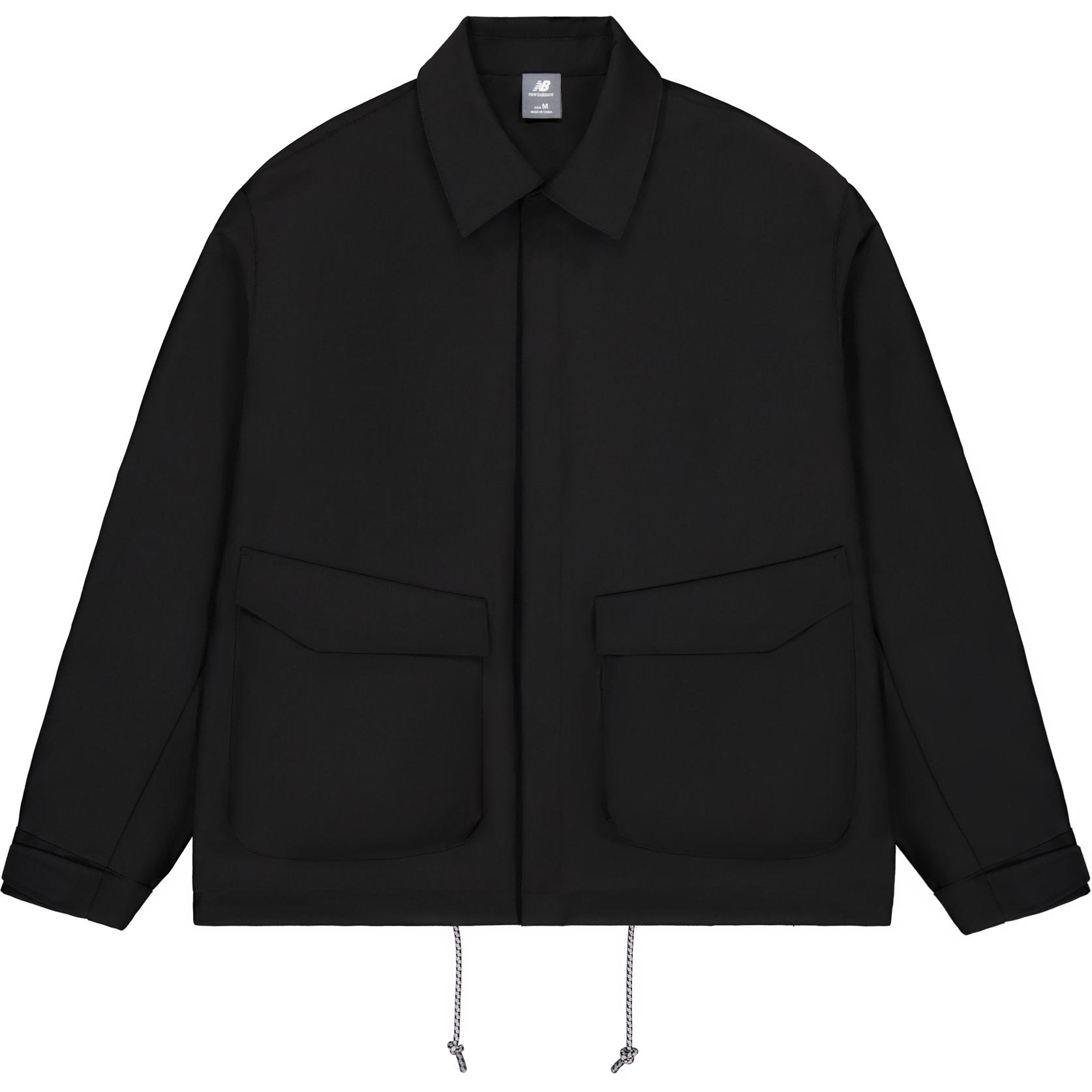 

New Balance Серая куртка унисекс черная, Black