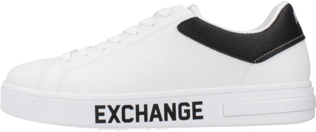 Мужские кроссовки Armani Exchange London Classic, белый/черный — фото 2