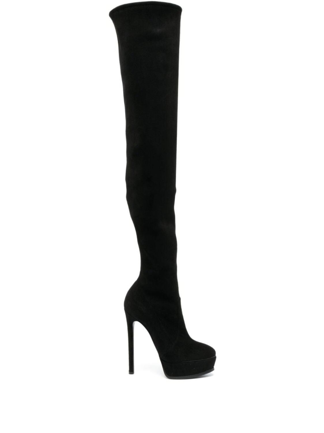 

Casadei ботфорты Flora 140 на платформе, черный