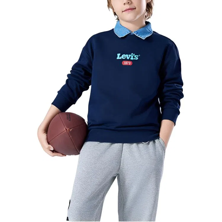 Свитшот детский Levis Candy White — фото 3