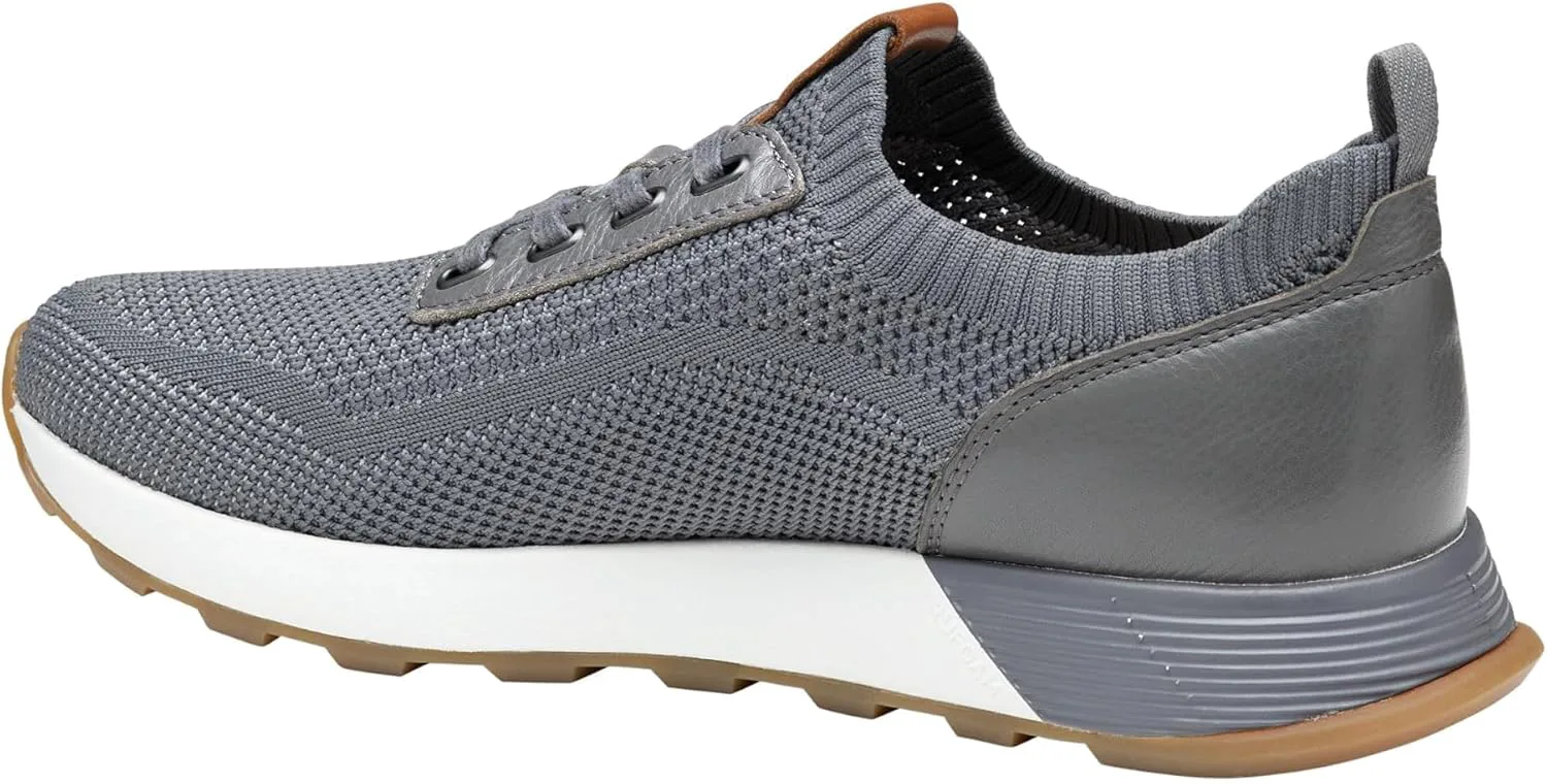 Мужские кроссовки Johnston & Murphy Kinnon Knit Jogger, серый — фото 4