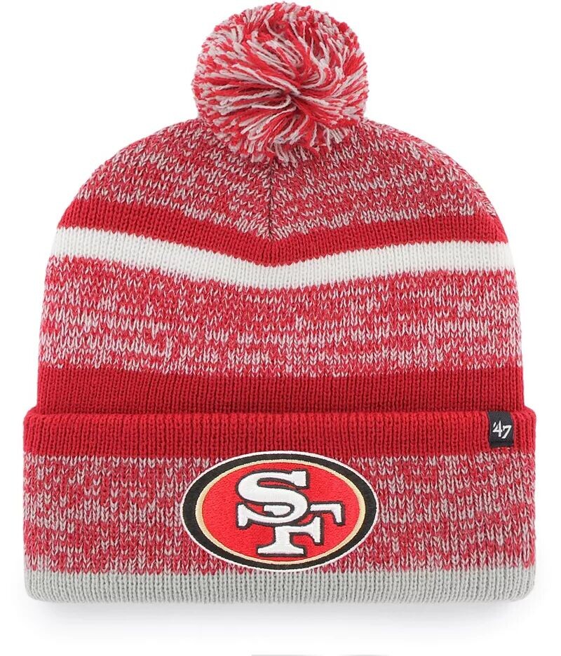 

Мужская красная шапка San Francisco 49ers Northward '47 с манжетами