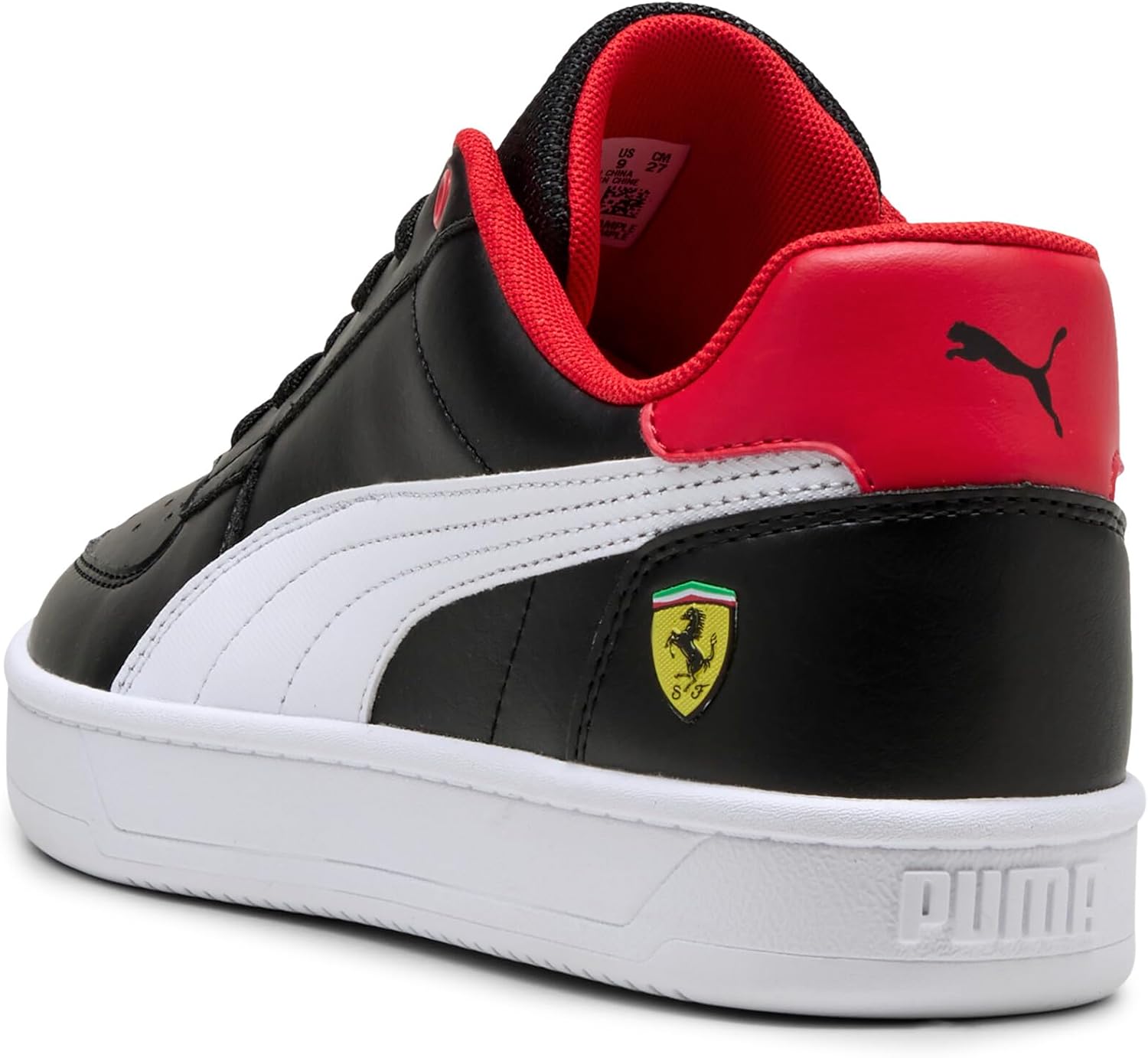 Мужские кроссовки Puma Ferrari Caven 2.0, белый/черный — фото 3