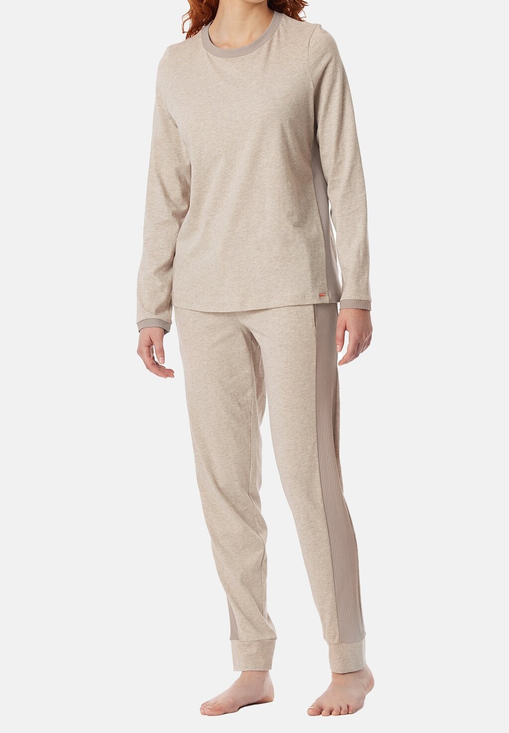 

Пижамный комплект CASUAL Schiesser, бежевый