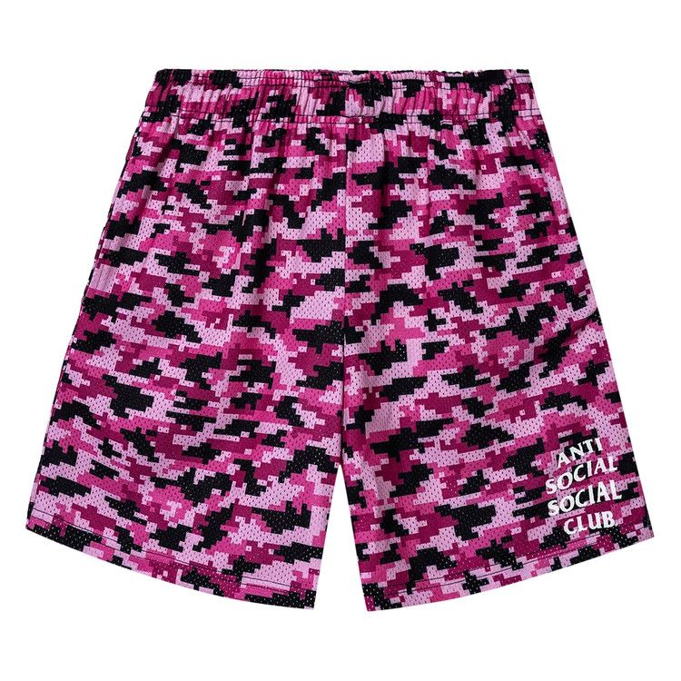 

Шорты Anti Social Social Club Pixel Camo Short, Pink