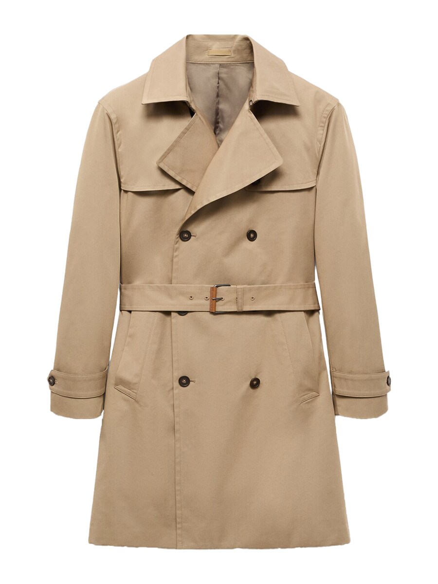 

Демисезонное пальто MANGO MAN, Beige