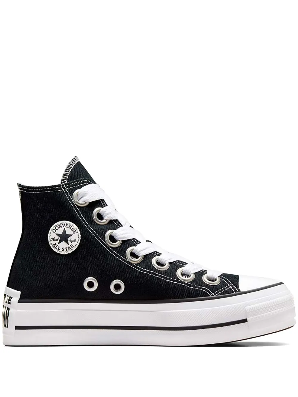 

Кроссовки lift на платформе Converse, черный