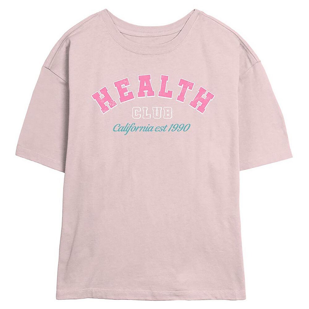 

Клуб здоровья юниоров, Калифорния, восточное время. Футболка с рисунком Skimmer 1990 года, цвет Blush