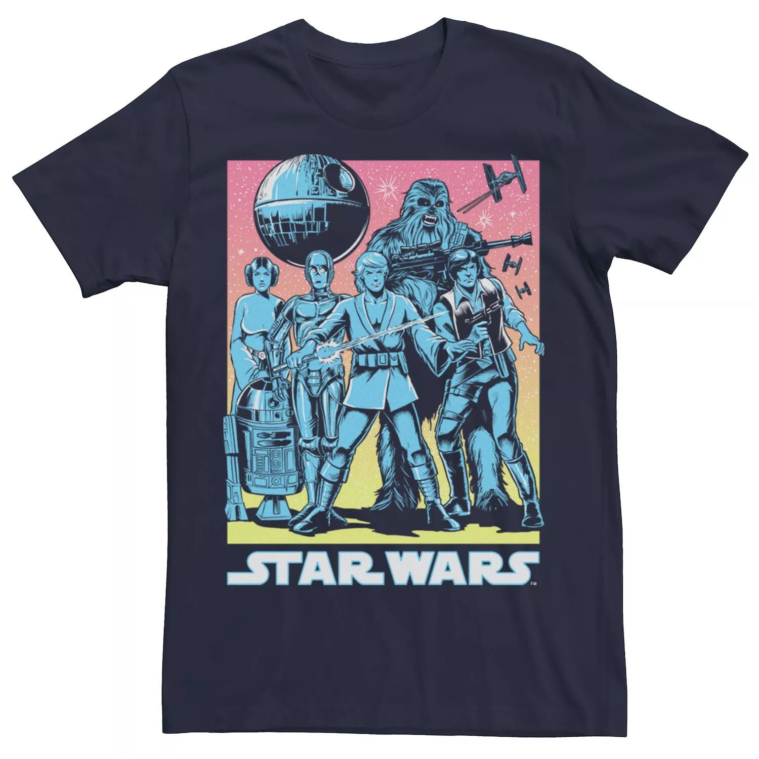 

Мужская футболка с плакатом Star Wars Rebels Are Go Licensed Character