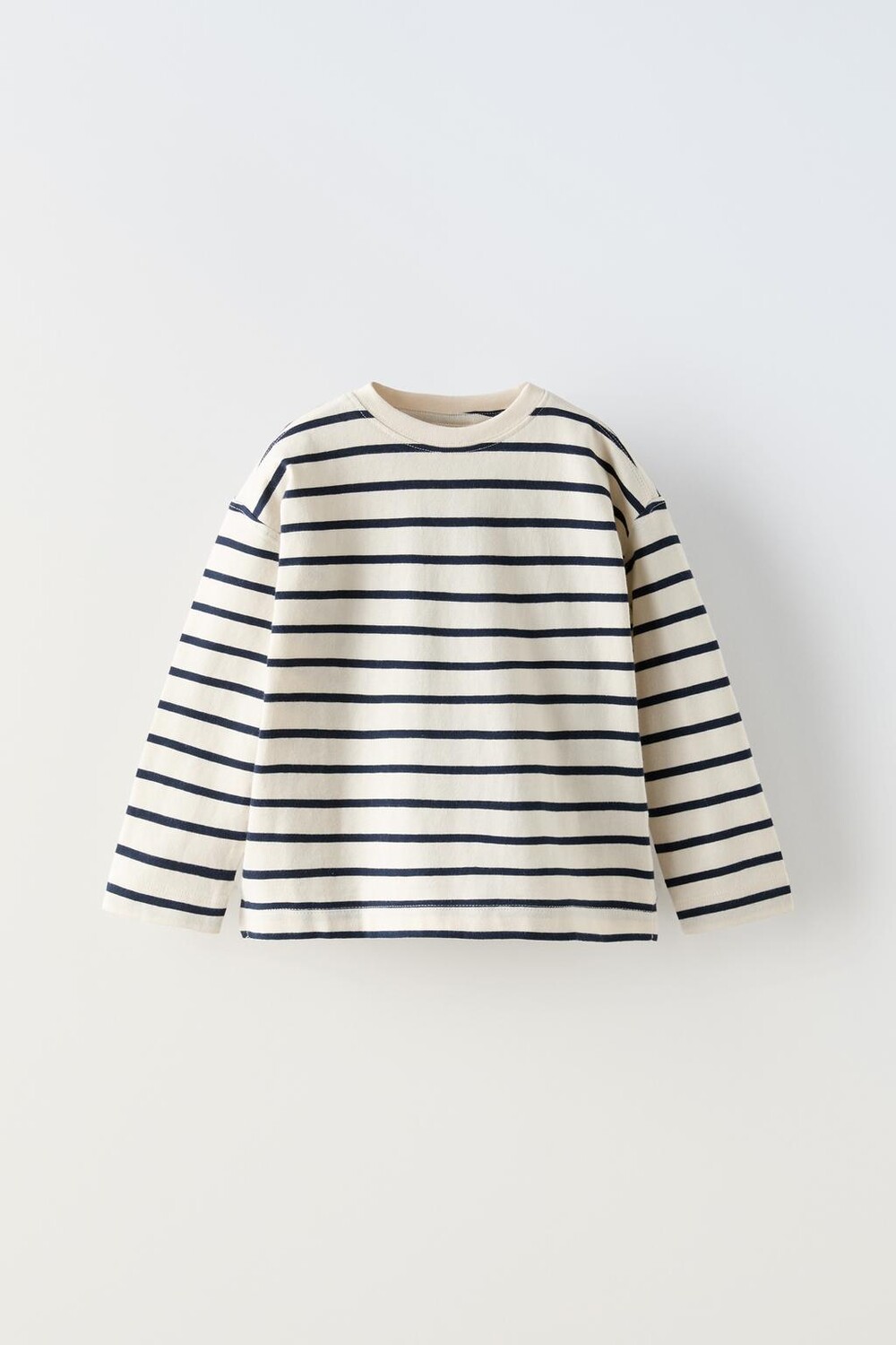 

Полосатая футболка ZARA, синий