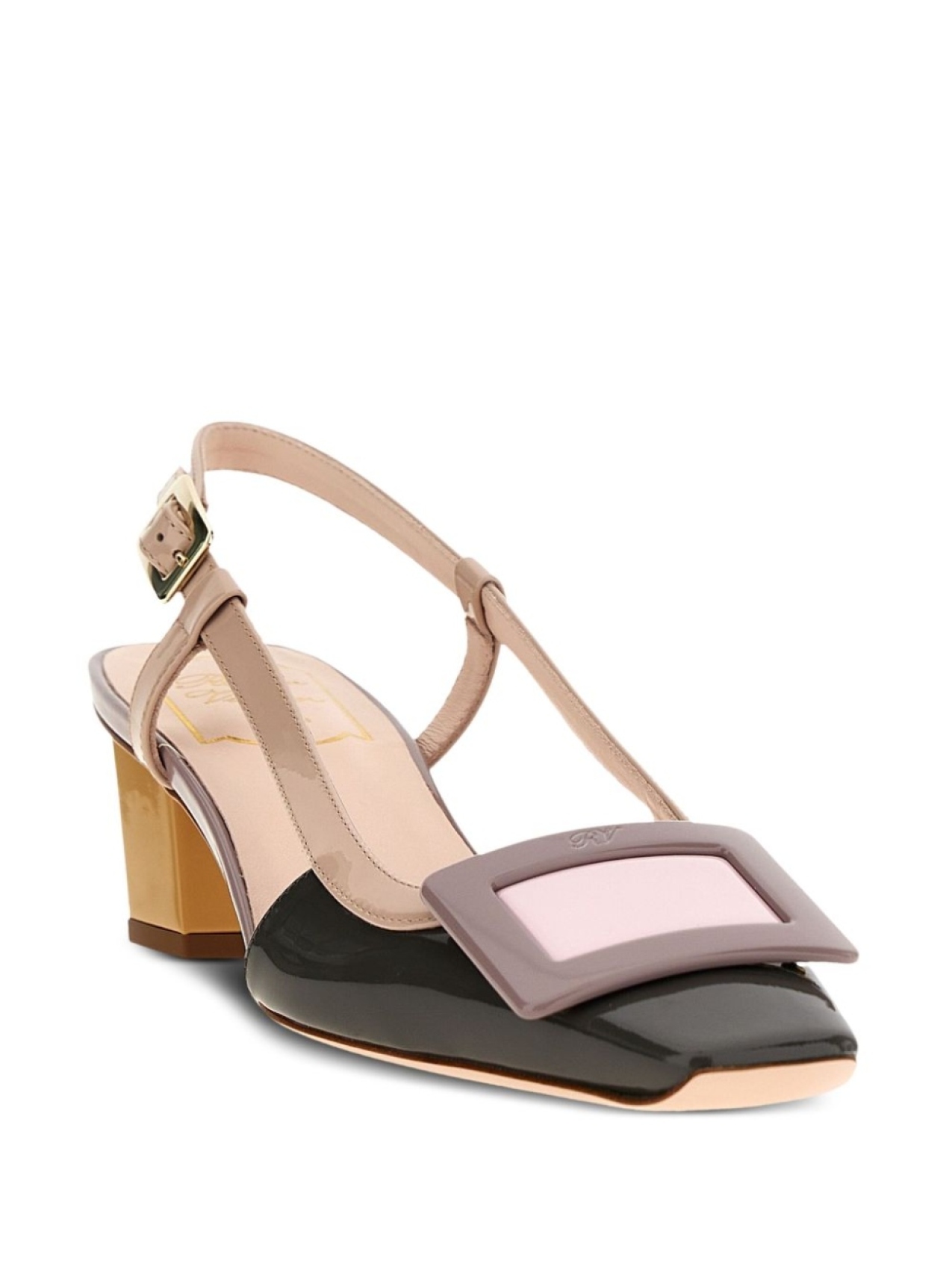 Roger Vivier туфли Belle 45, черный — фото 2