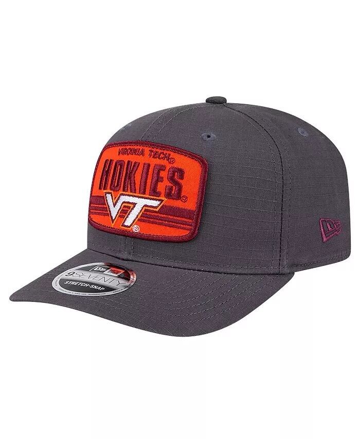 

Мужская темно-серая регулируемая кепка Virginia Tech Hokies Team Elevated 9SEVENTY New Era, серый