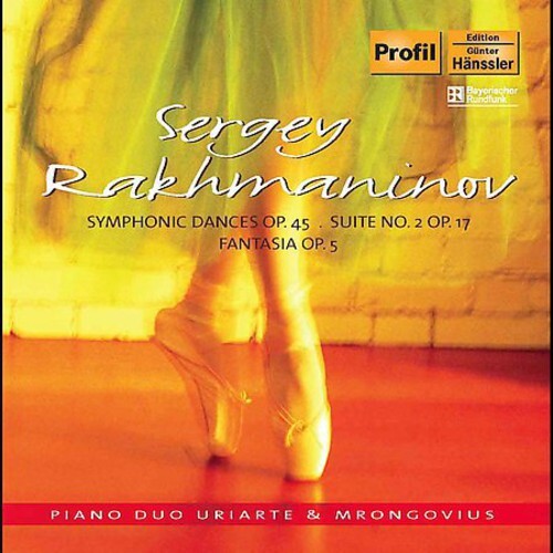 

CD диск Rachmaninoff / Piano Duo Uriarte & Mrongovius: Symphonic Dances