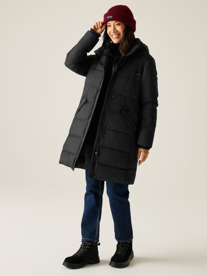 

Regatta Стеганое пальто "Эрин" черного цвета