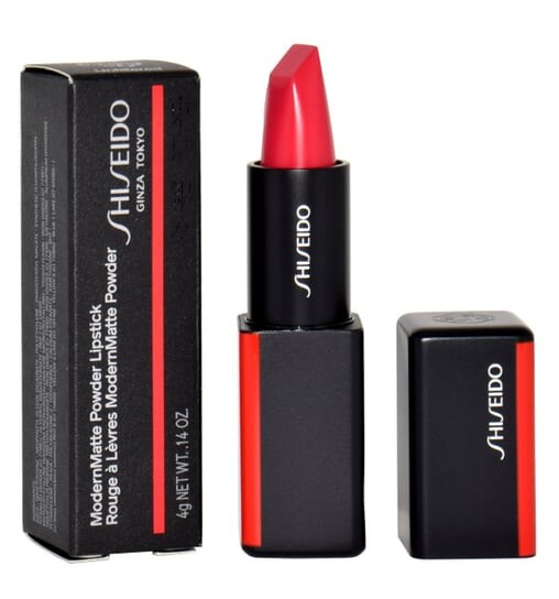 

Матовая помада 511 без фильтра, 4г Shiseido, Modernmatte Power Lipstick