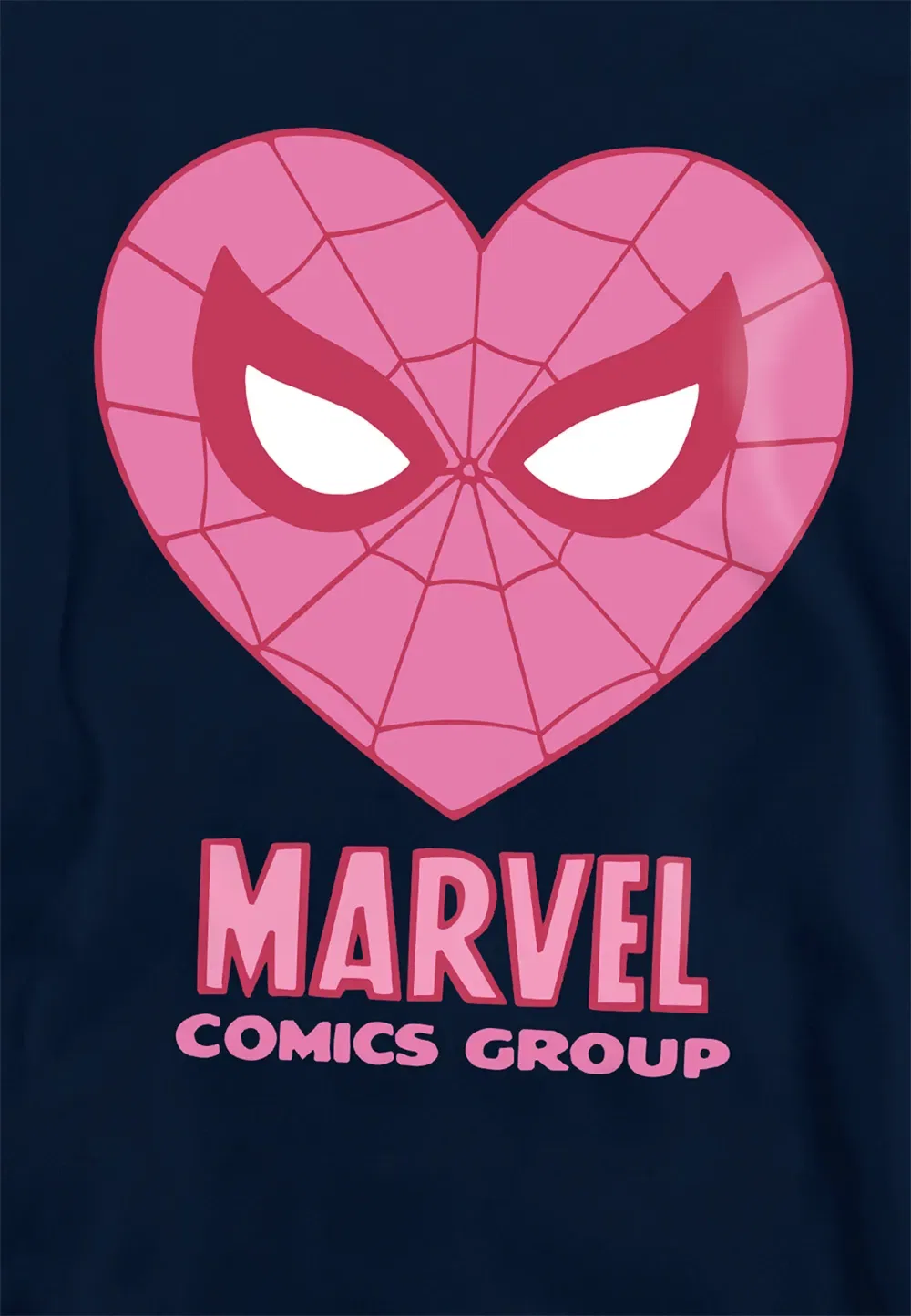 Детская худи Marvel Spiderman Heart, темно-синий, темно-синий — фото 2