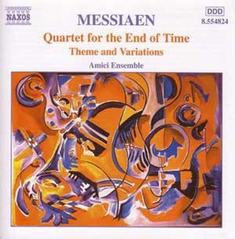 

Диск CD Qt For The End Of Time - Olivier Messiaen, Amici Ensemble