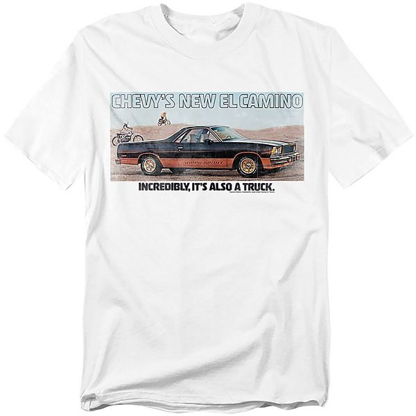 

Футболка с принтом Chevy El Camino Big & Tall Licensed Character