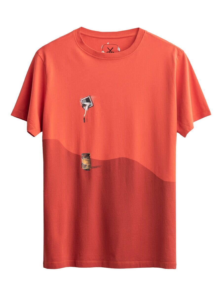

Футболка Kaft Drewol, цвет Coral/Dark orange