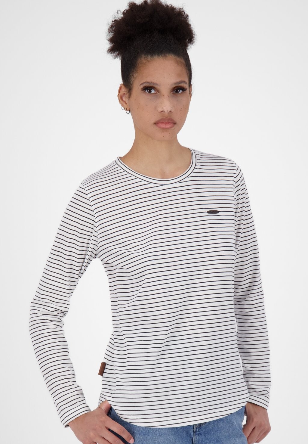 

Топ с длинными рукавами LEAAK Z LONGSLEEVE alife & kickin, цвет white