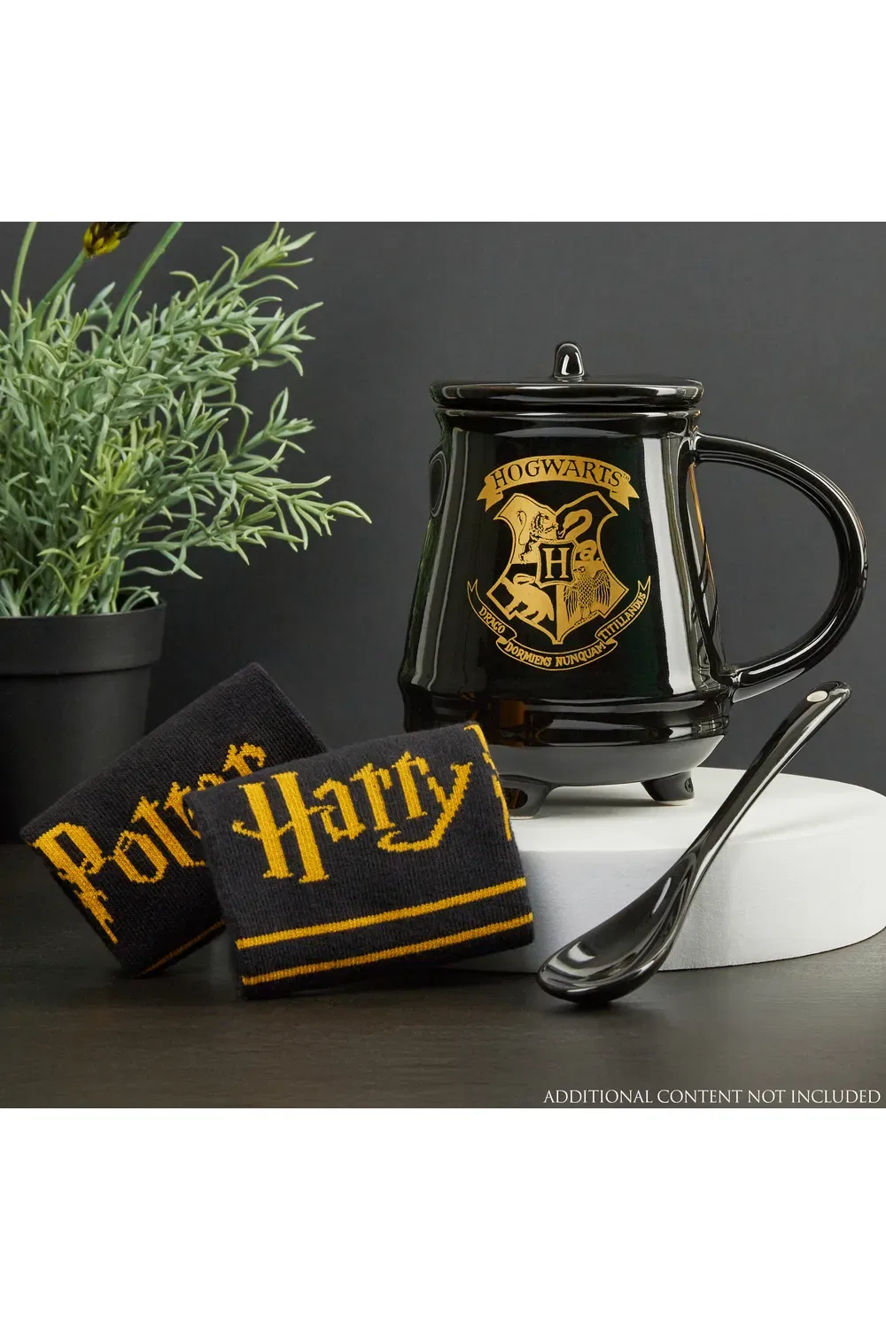 Подарочный набор кружка и носки Harry Potter, черный — фото 3