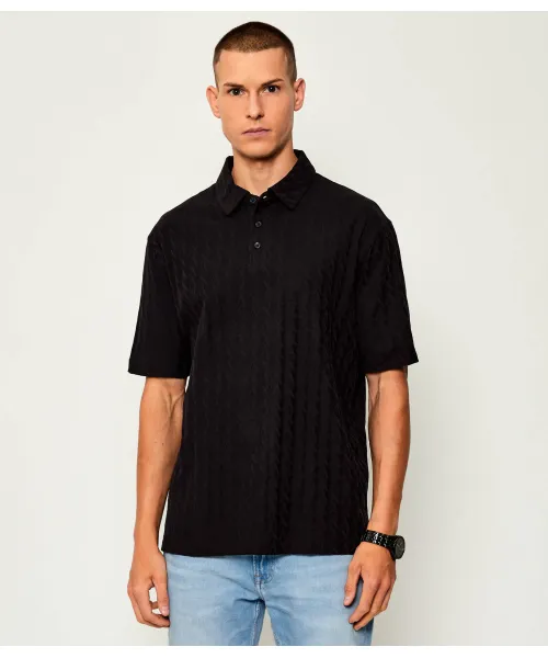 

Футболка поло Regular fit Armani Exchange, черный