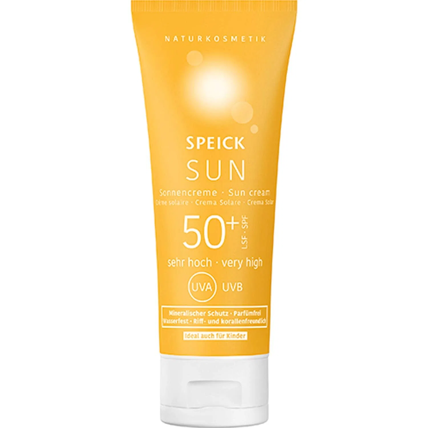 Солнцезащитный крем SPF 50+ от Speick Sun Speick