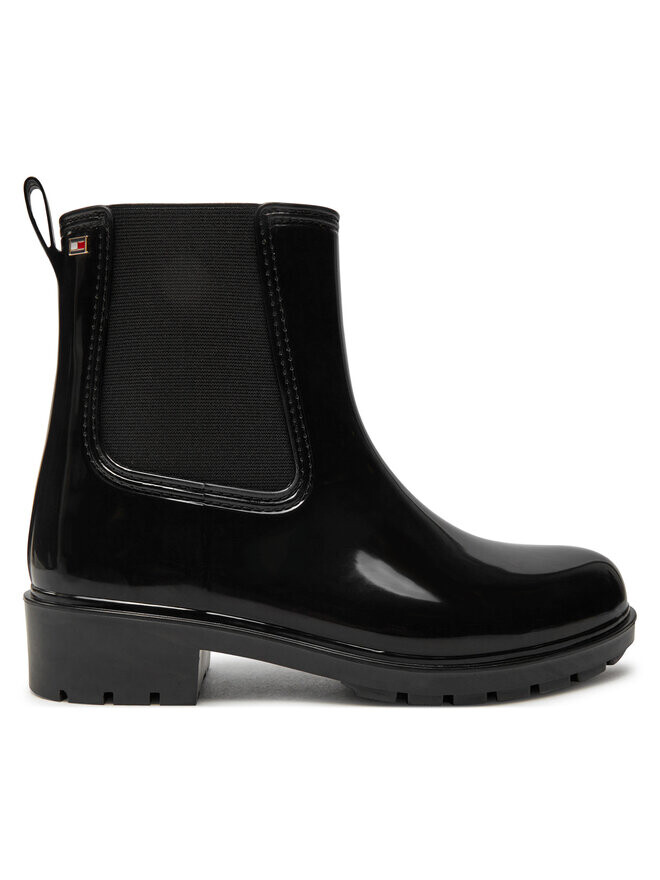 

Водоотталкивающие сапоги Tommy Hilfiger Flag Rainboot, черный