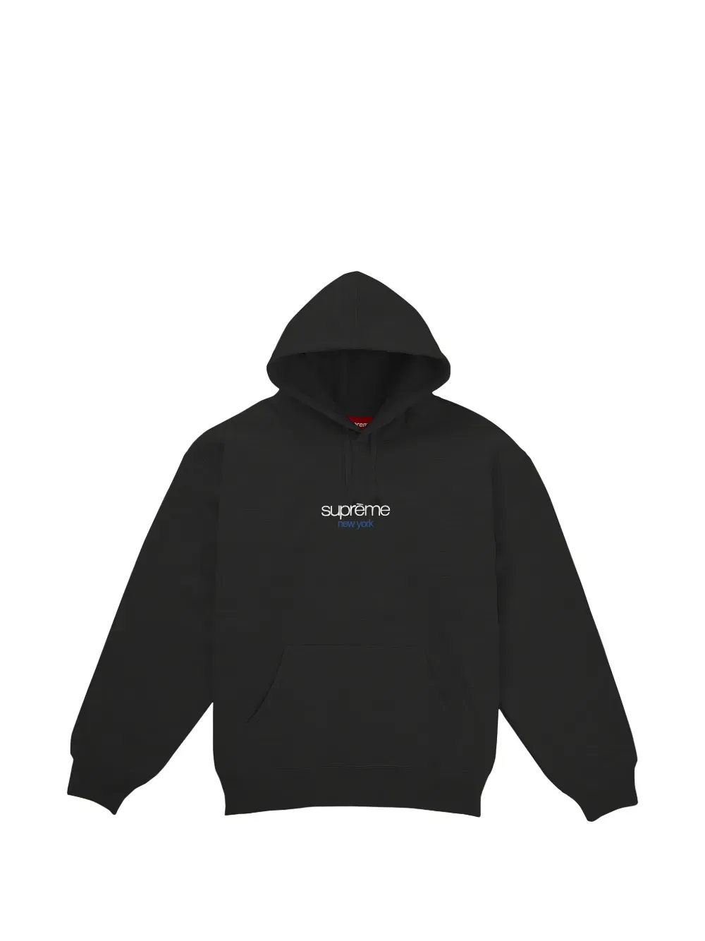 Нью-йоркская черная толстовка Supreme
