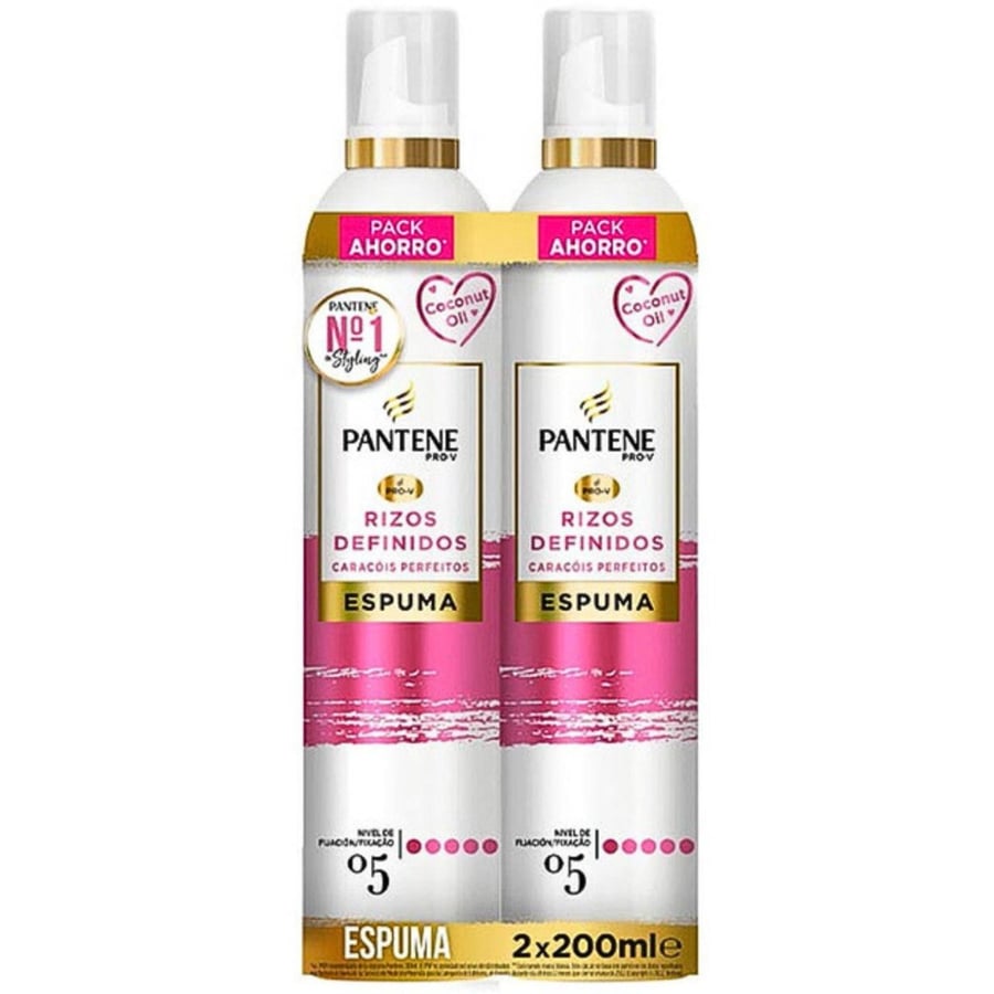 

Pantene Rizos Definidos, Пенка для завивки волос, 2x200 мл