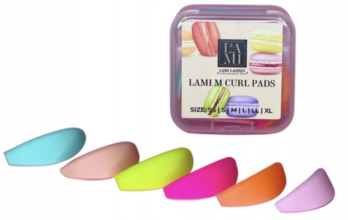 

Lami Lashes M Curl Pads лифтинг-ролики 6 пар Project Lashes