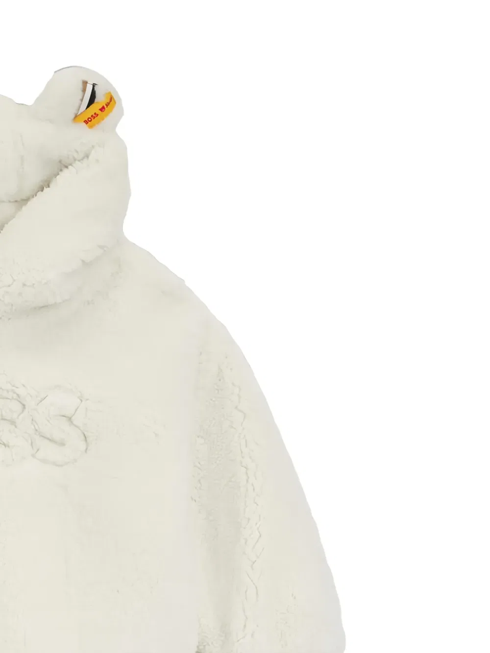 Толстовка с изображением плюшевого мишки X Steiff Boss Kidswear, нейтральный — фото 3