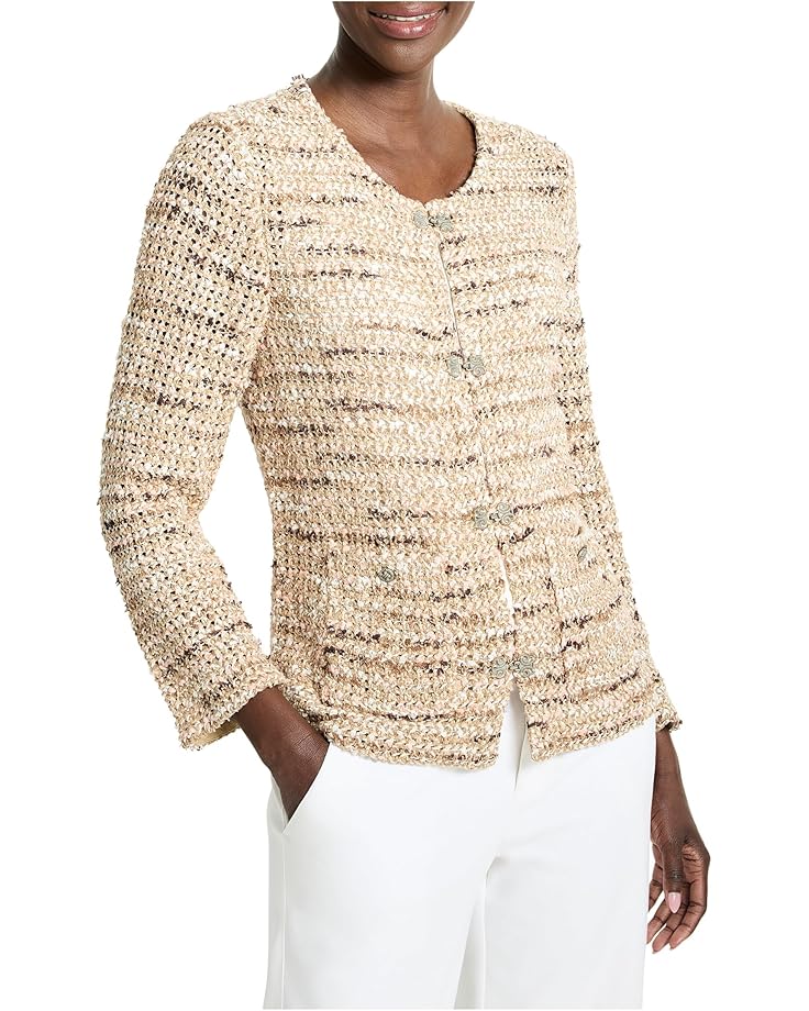 

Куртка NIC+ZOE Tonal Mix Knit Jacket, цвет Neutral Multi