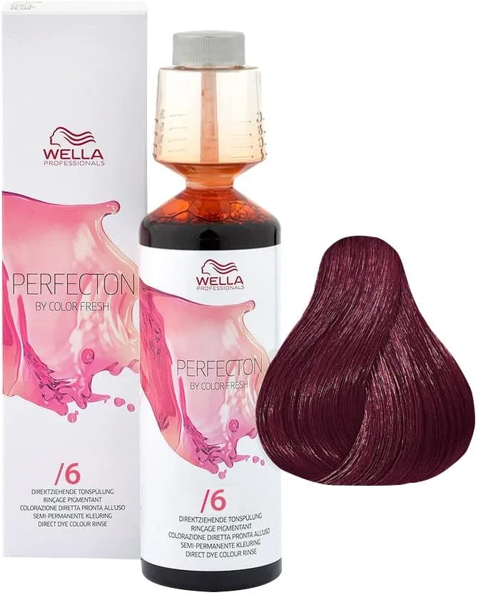 Фиолетовый кондиционер для волос «Perfecton /6 violett» Wella, Purple