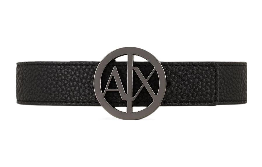 

ARMANI EXCHANGE Кожаный женский ремень черный, Black