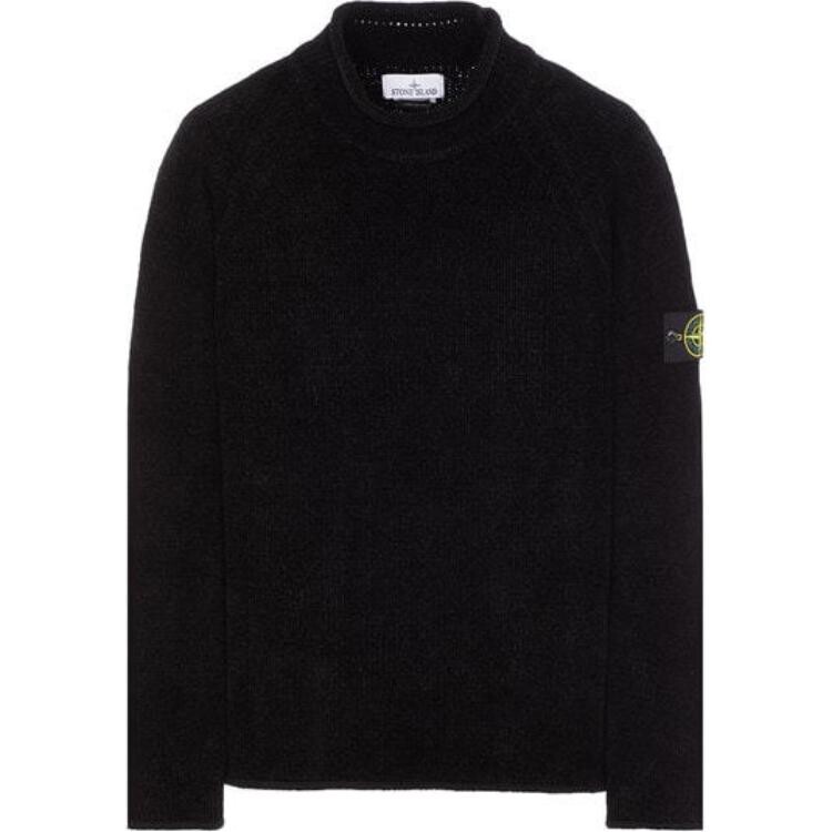 

Коллекция осень/зима 2024/2025 Свитер унисекс черный Stone Island, черный