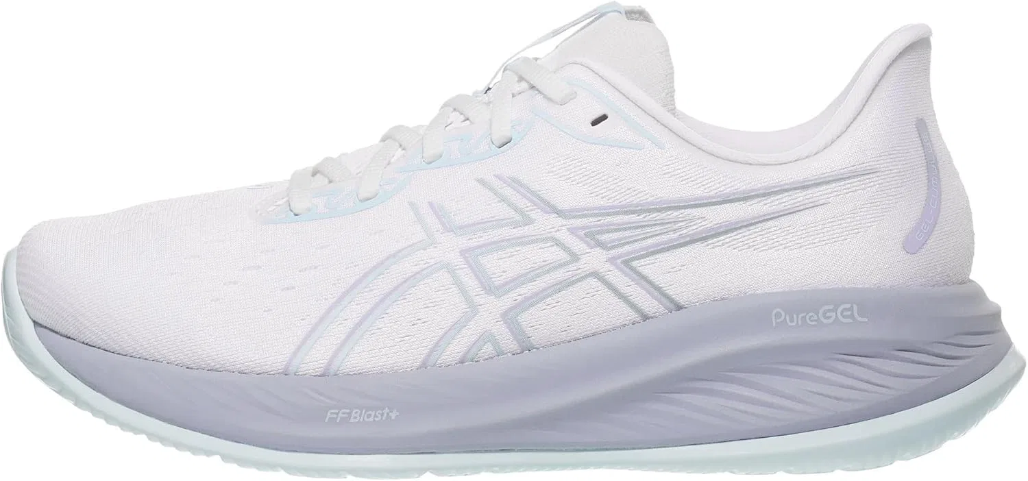 Мужские беговые кроссовки ASICS Gel-Cumulus 26, White, Grey, Cool Grey